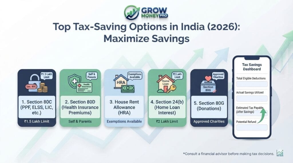 Top Tax-Saving Options in India